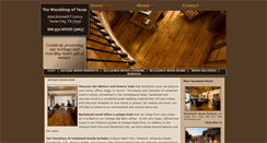 Desktop Screenshot of antiquewoods.net
